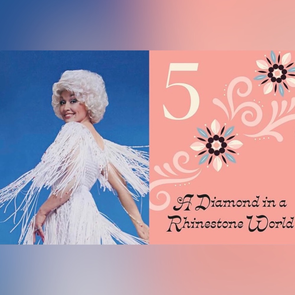 NEW Dolly Parton Hardback Book Includes BUTTERFLY ORNAMENT.🦋 - Picture 5 of 8